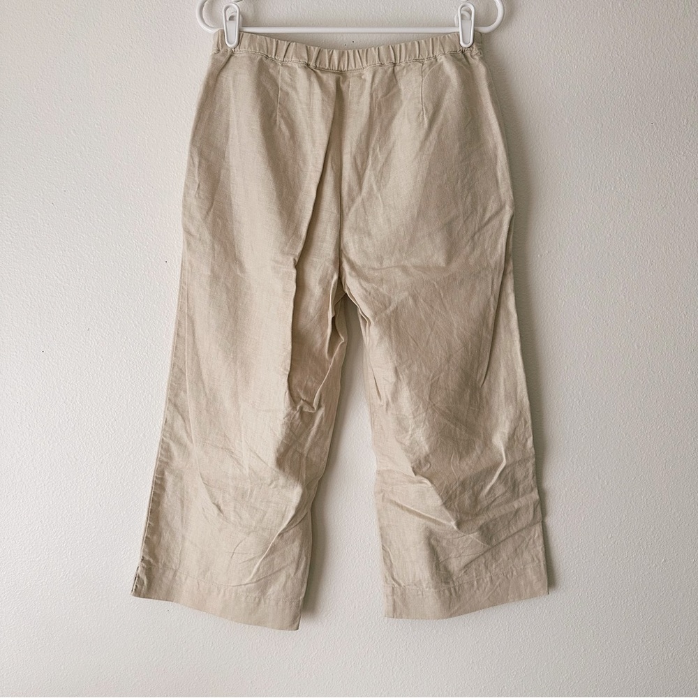 Vintage | Sand Wide Leg Pants - Picture 3 of 3